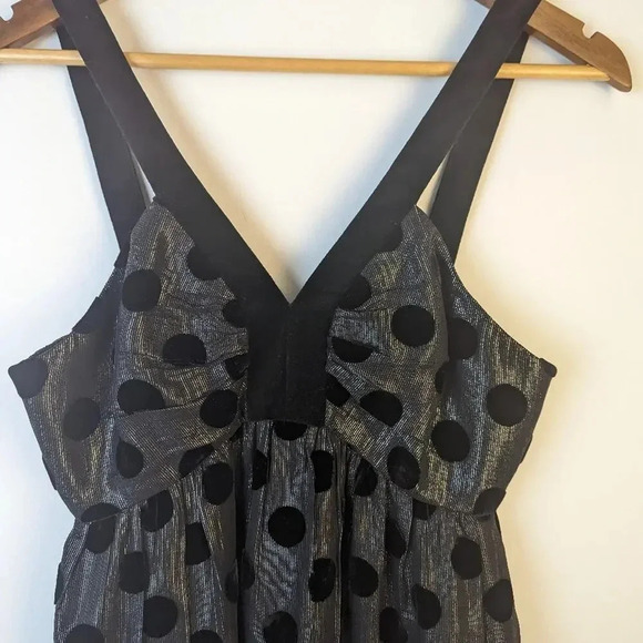 Milly Babydoll Polka Dot Dress - 4 - Picture 5 of 7